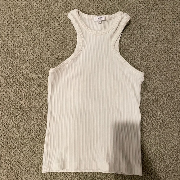 AGOLDE Ribbed Razor Back Top - Picture 2 of 4